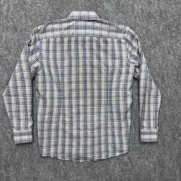 Mens Hugo Boss slim fit long sleeve button up shirt size 43/17 Dwayne - Picture 2 of 4